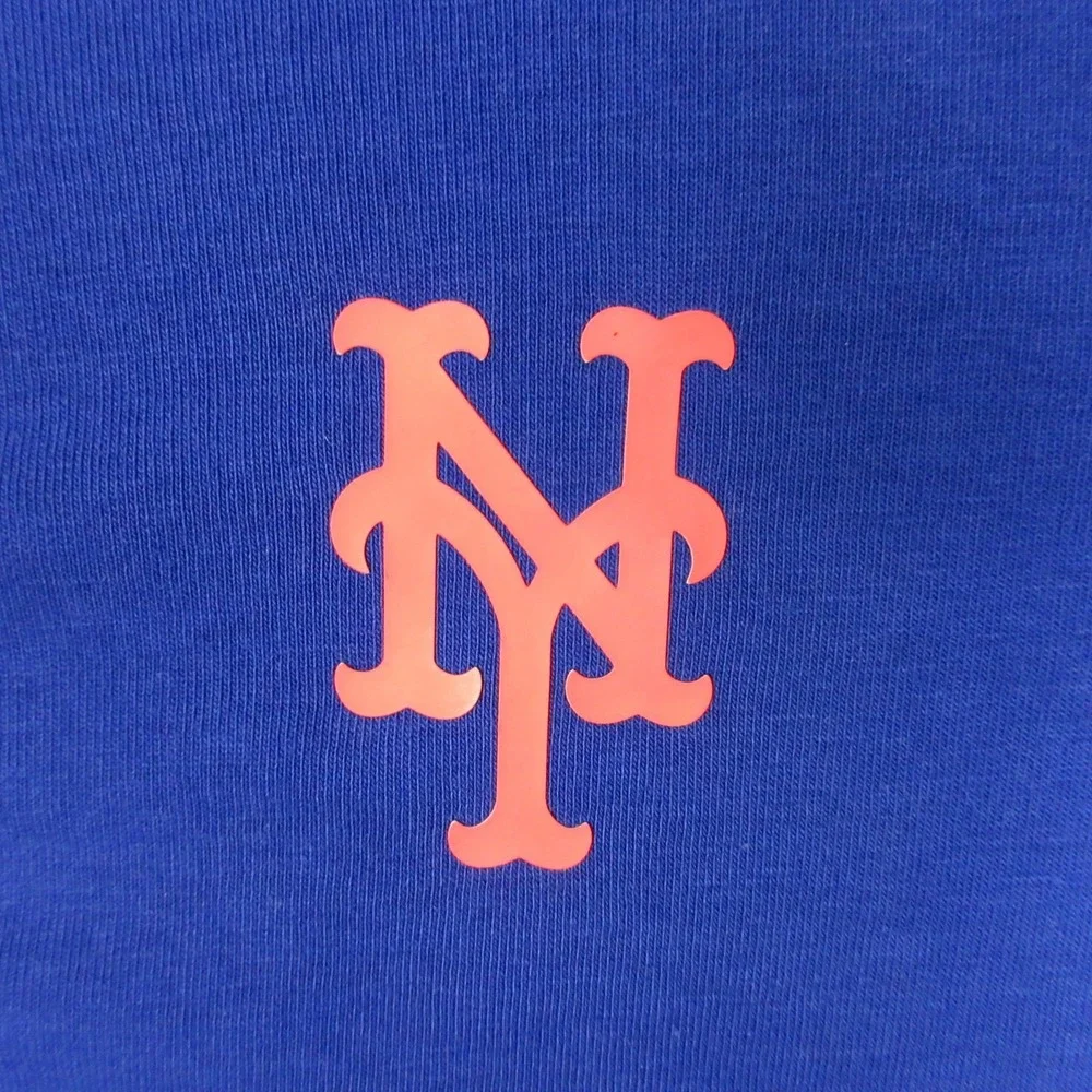 New‎ York Mets Sweater Womens Large Blue Under Armour 1/4 Zip Pullover Fanatics